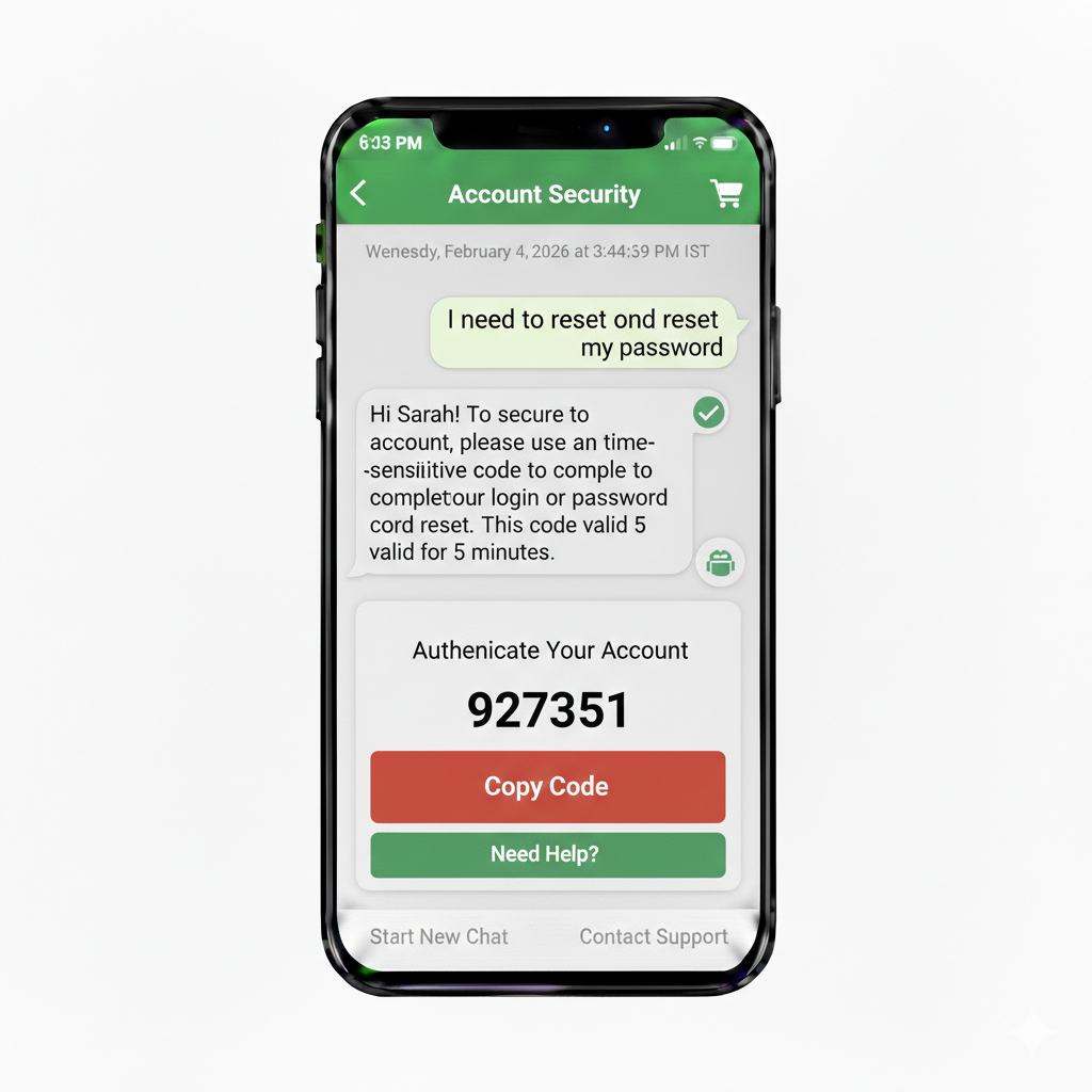 Secure Login and Password Reset