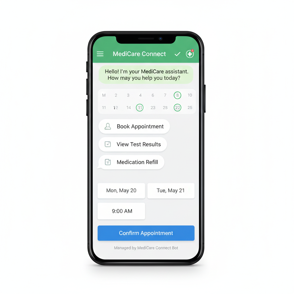 Appointment booking-whatsapp chatbot