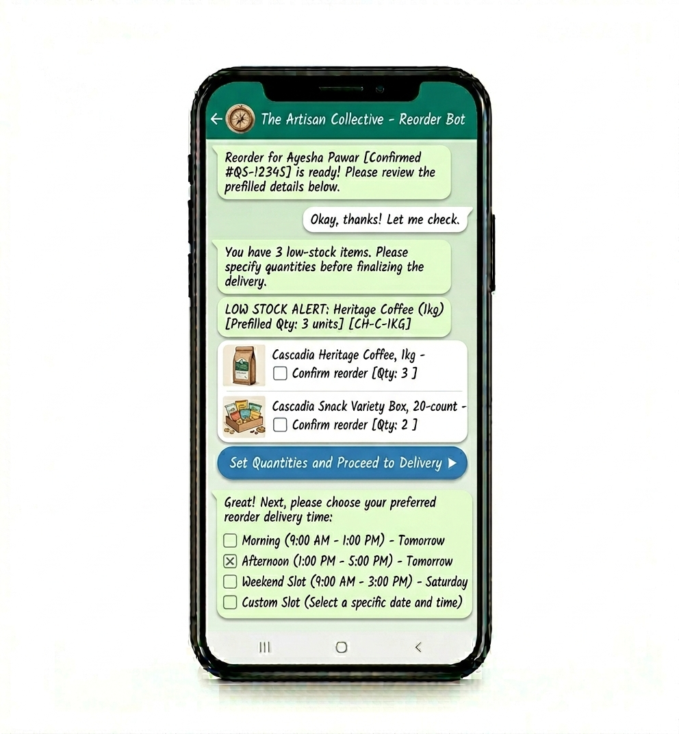 Auto-Triggered Reorder Draft