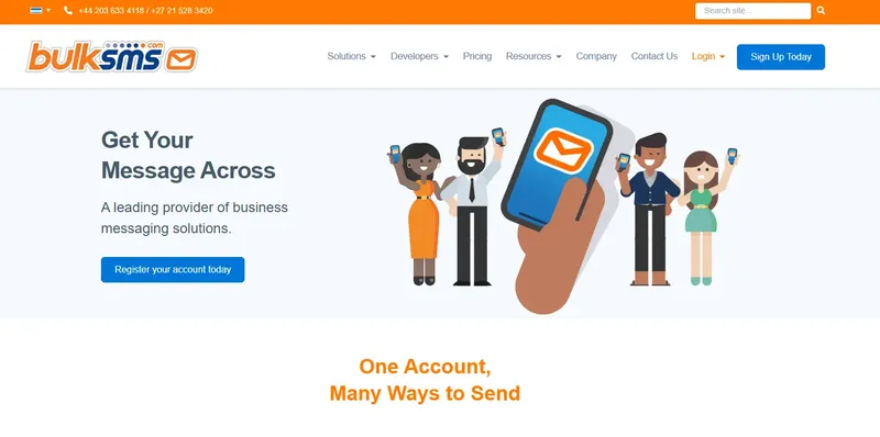 BulkSMS - SMS API Provider