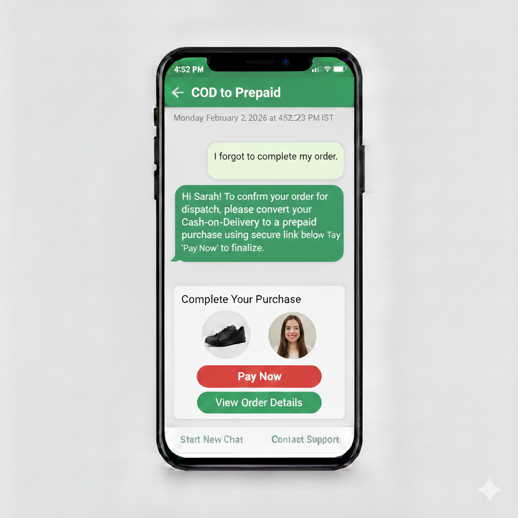 Cash-on-Delivery to Prepaid Conversion