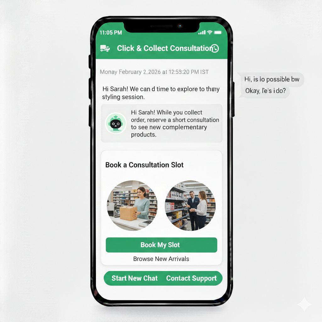Click-and-Collect Consultation Slots
