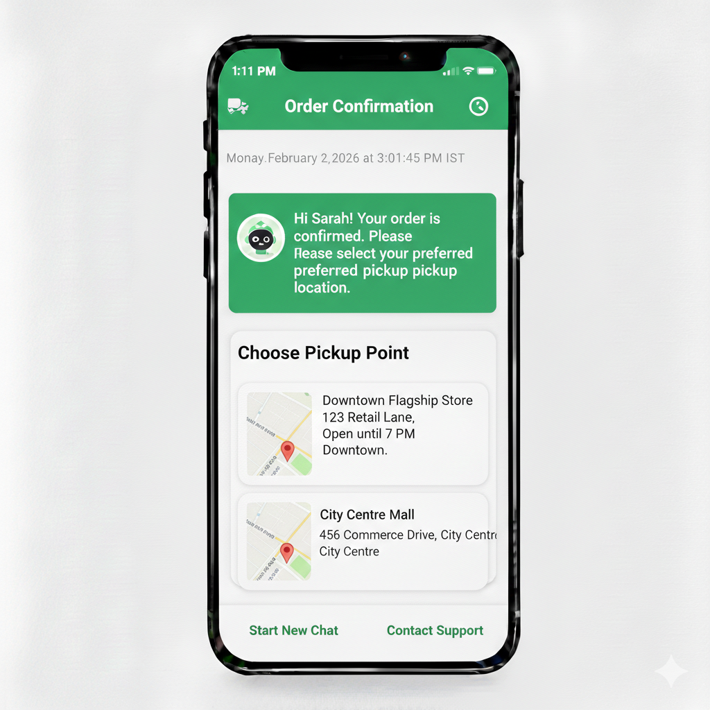 Click-and-Collect Store Selection