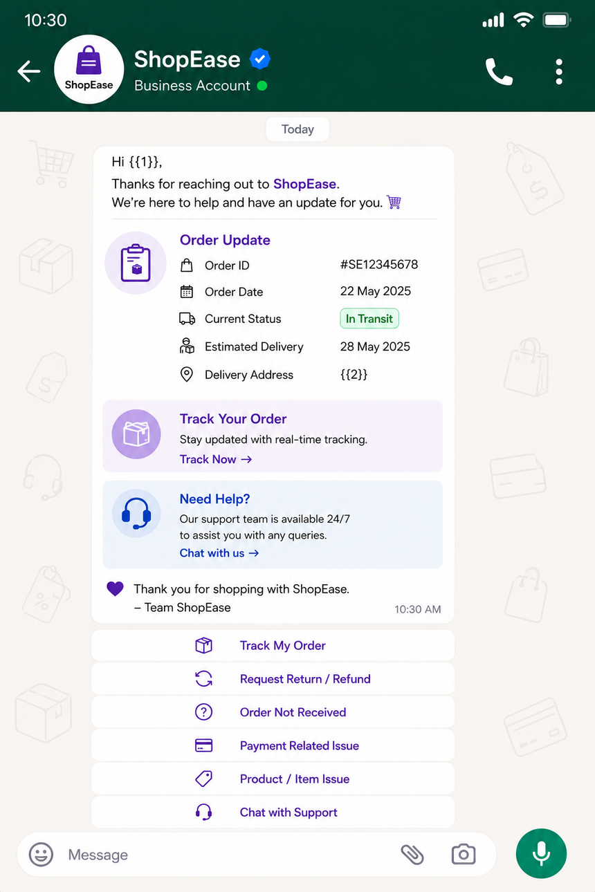Customer Support-ecommerce