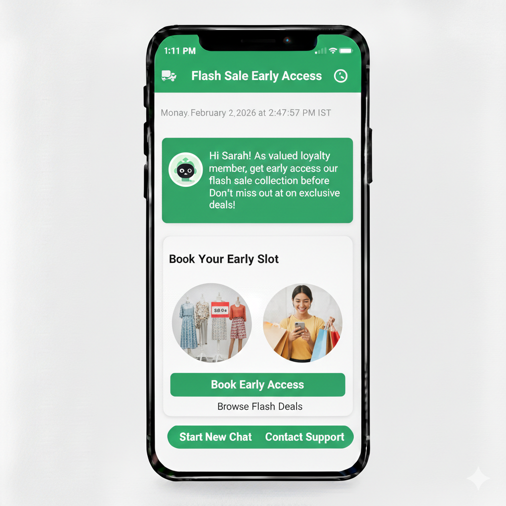Early Access for Loyalty Customers