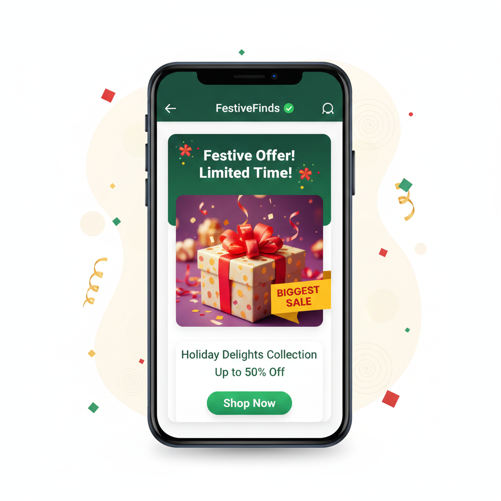 Festival promotion on whatsapp