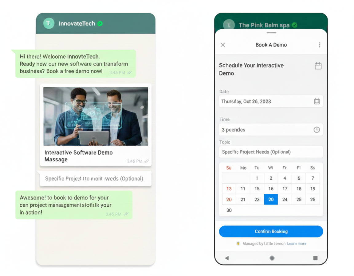 Appointment booking-whatsapp flow