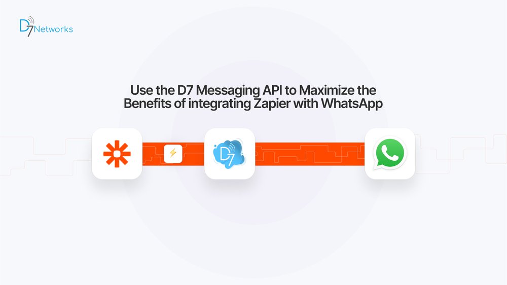 Zapier and WhatsApp Integration through D7 messaging