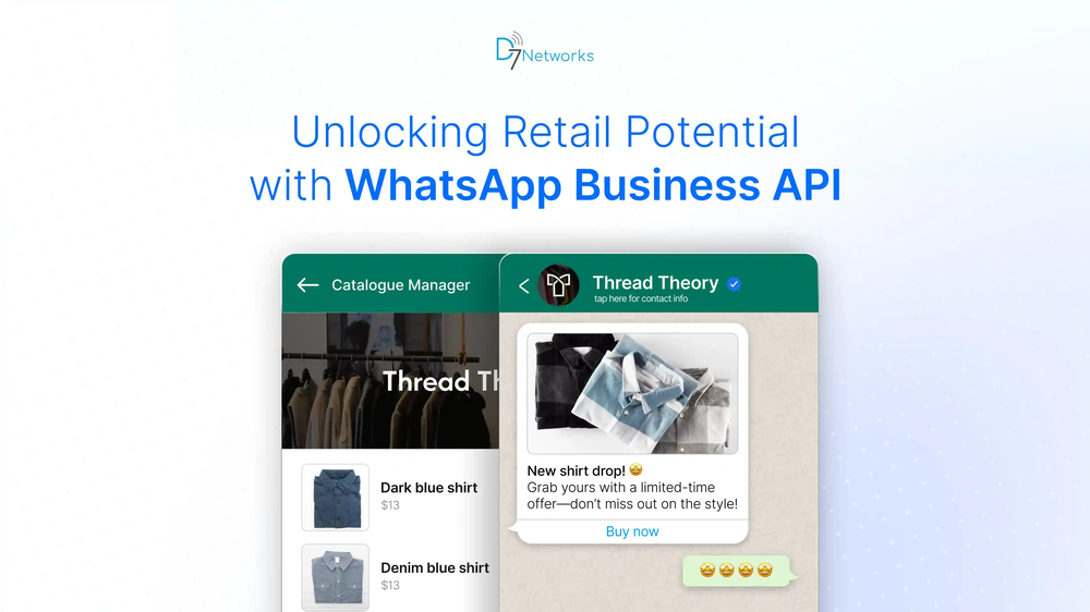 whatsapp api in retail business