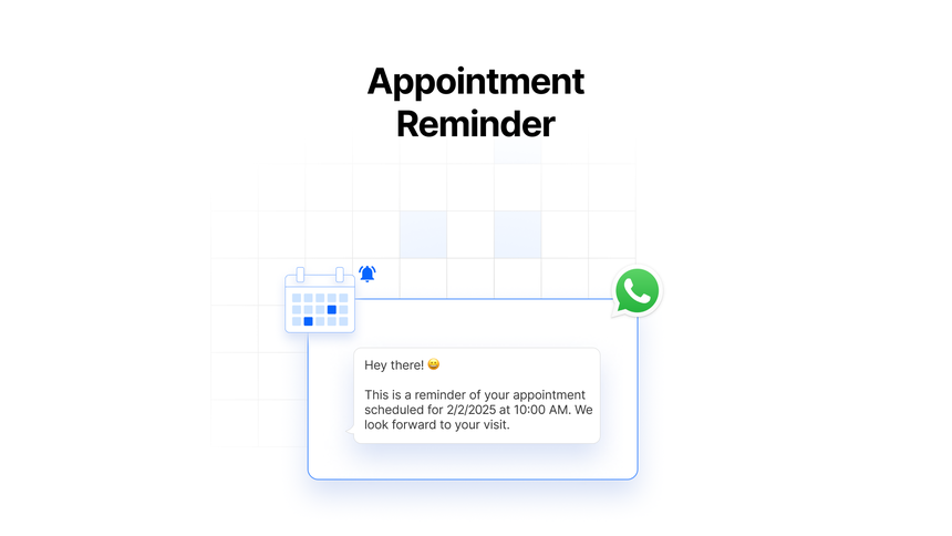 WhatsApp Appointment Reminder