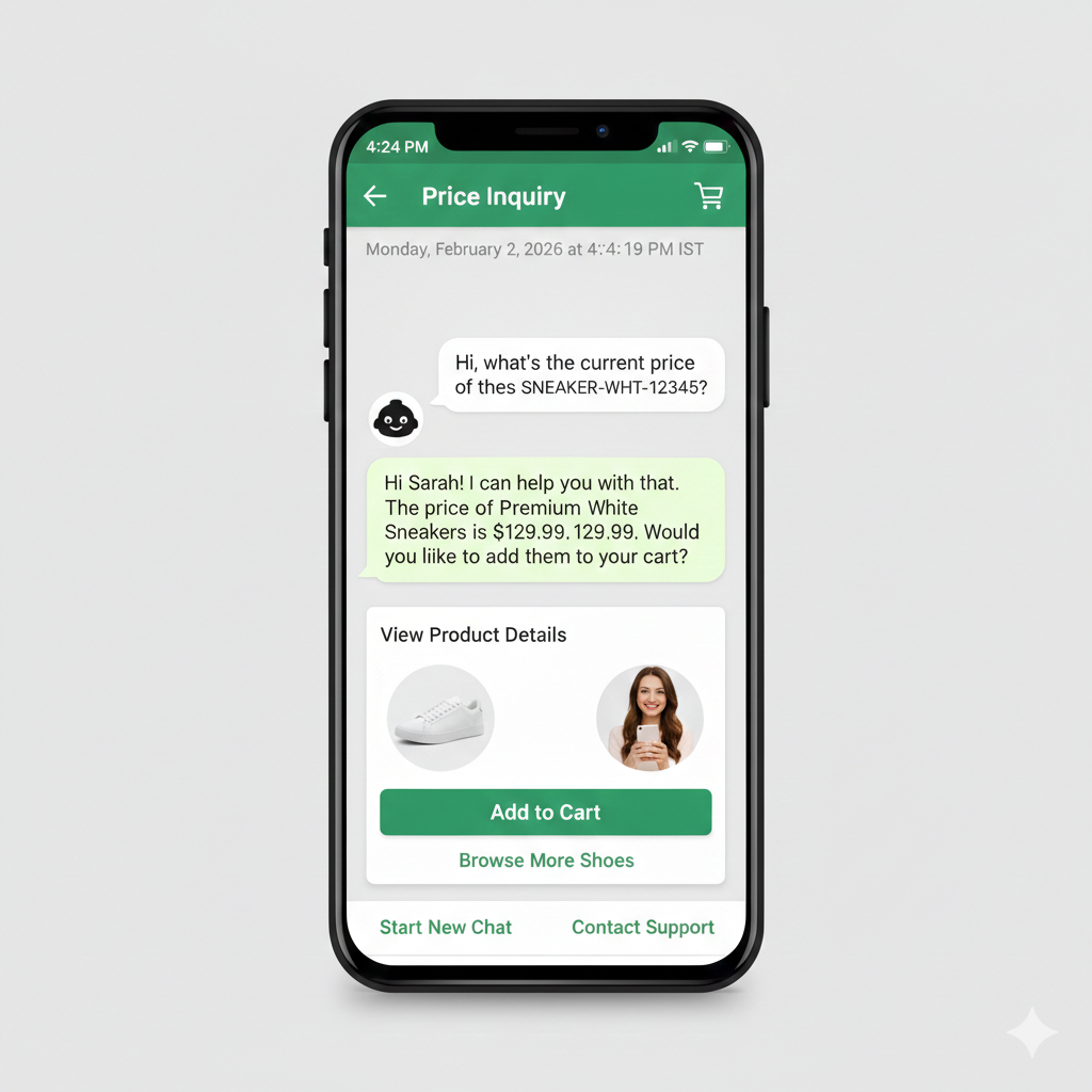 In-Store Product Price Confirmation