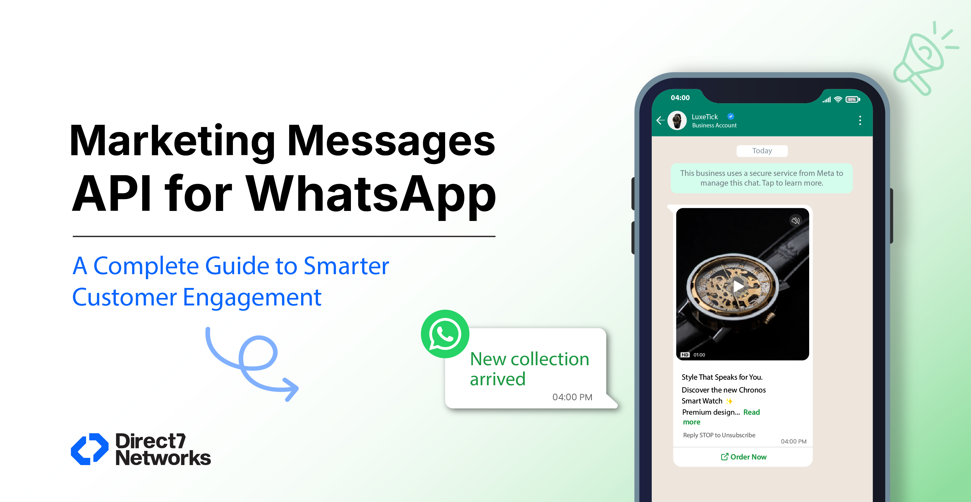 Marketing Messages API for WhatsApp