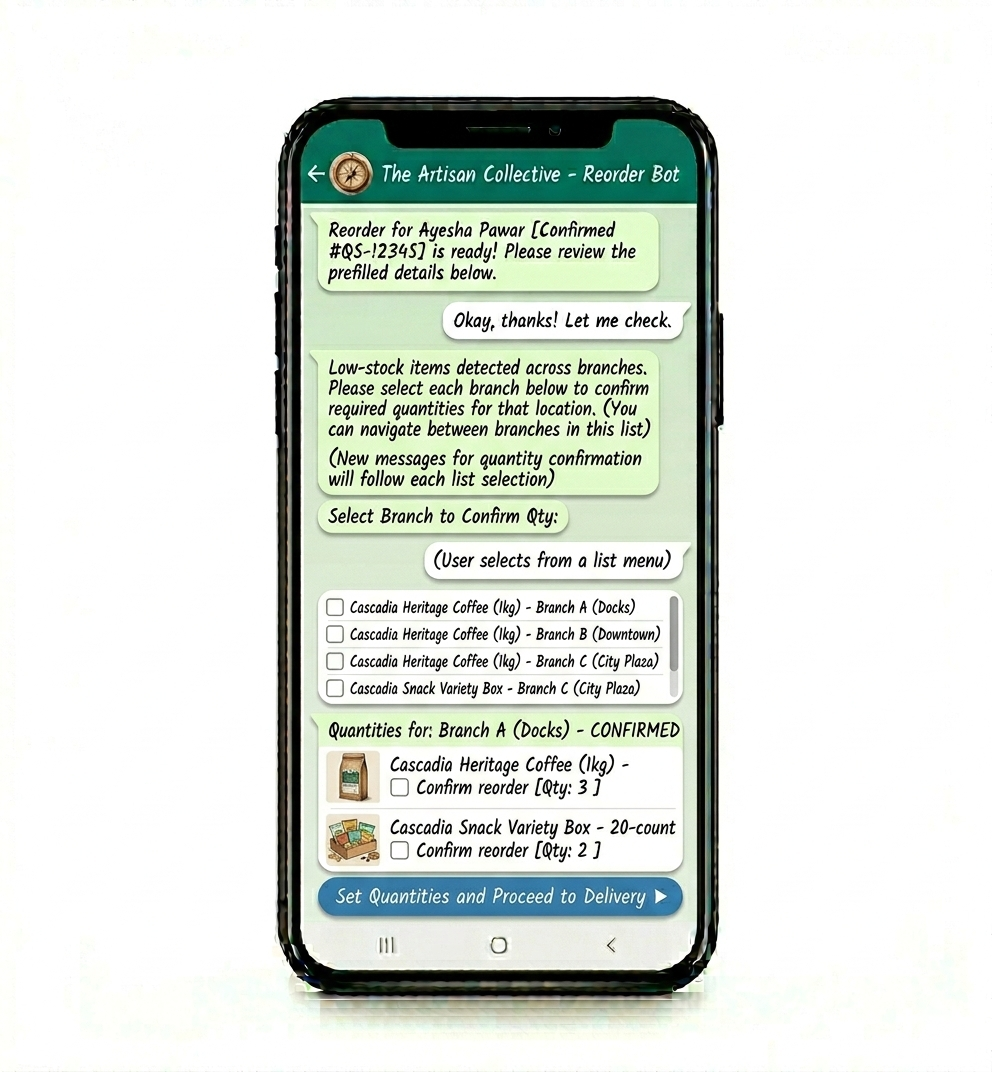Multi-Location Quantity Confirmation