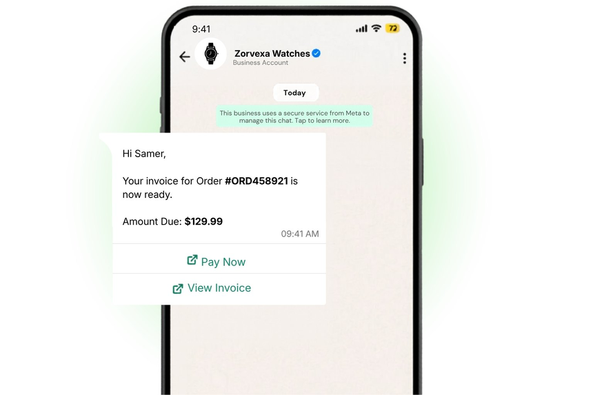 Payments WhatsApp Templates