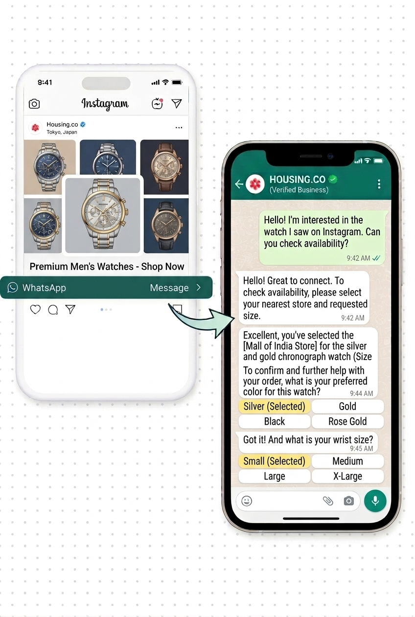 Price-drop ad to product variant capture