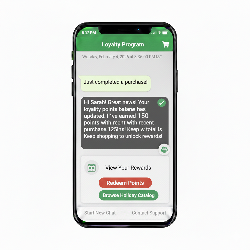 Real-Time Points Balance Updates