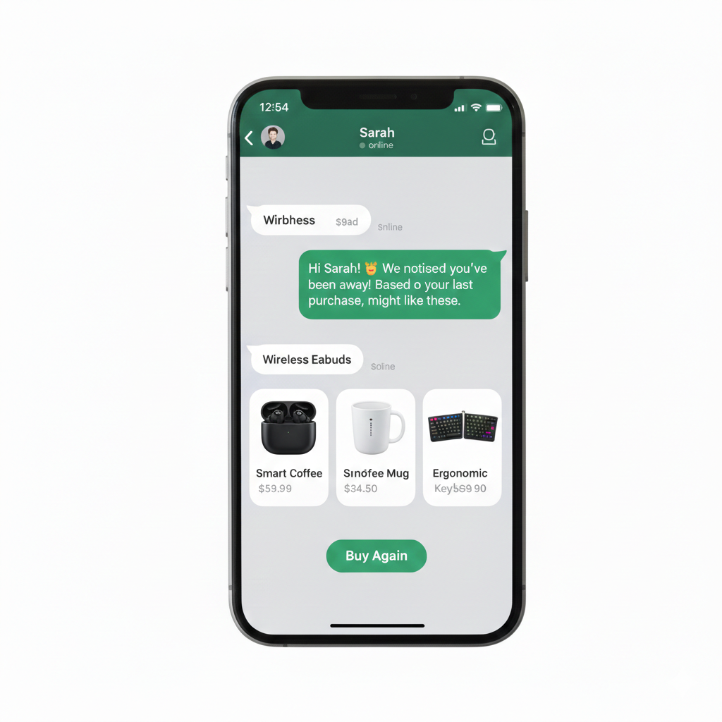 Reengage customers based on last purchase