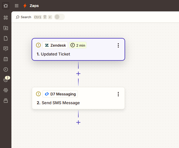 zendesk + zapier