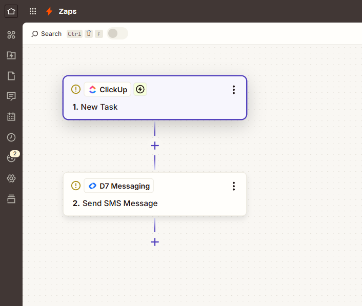 clickup + zapier