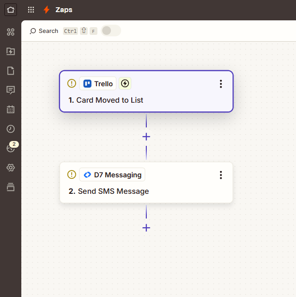 trello + zapier