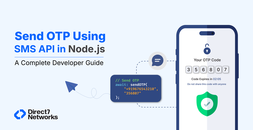 Send OTP Using SMS API in Node-02