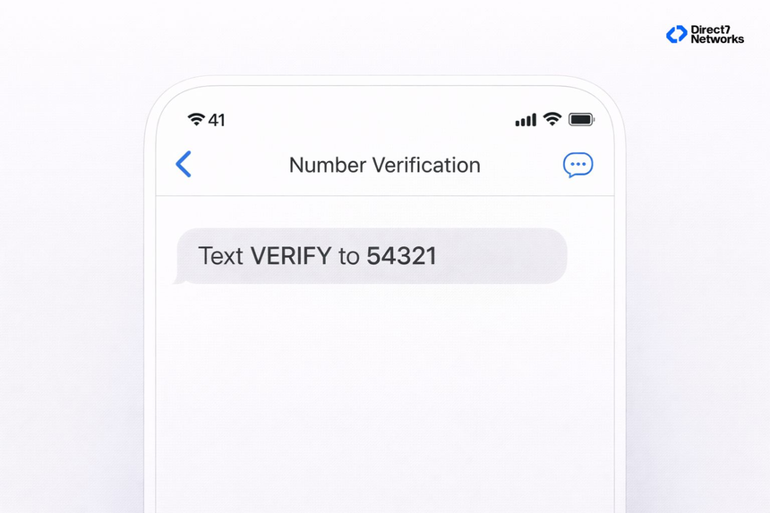 Text VERIFY to 54321
