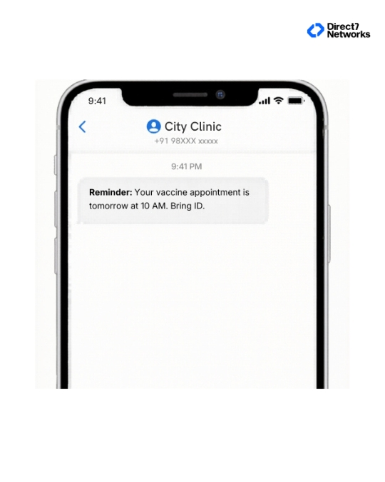 Reminder (24–48 hours before)