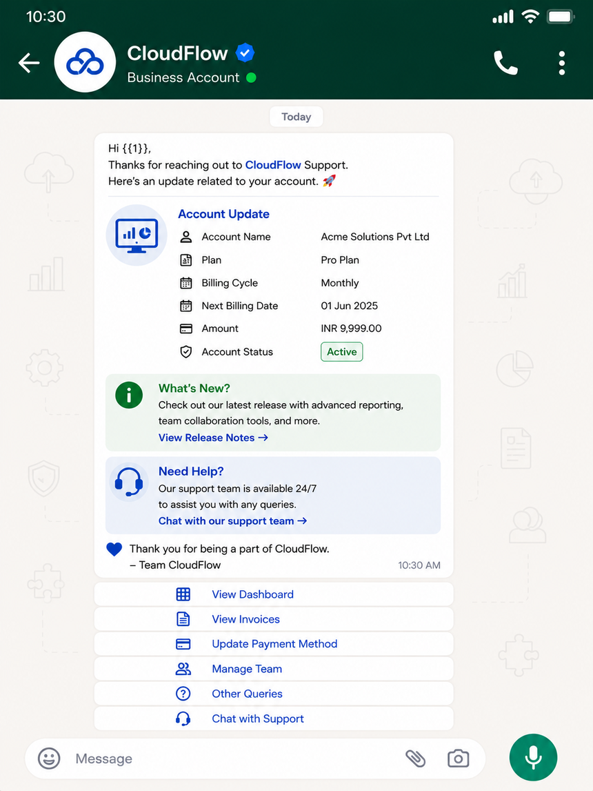 customer support-saas