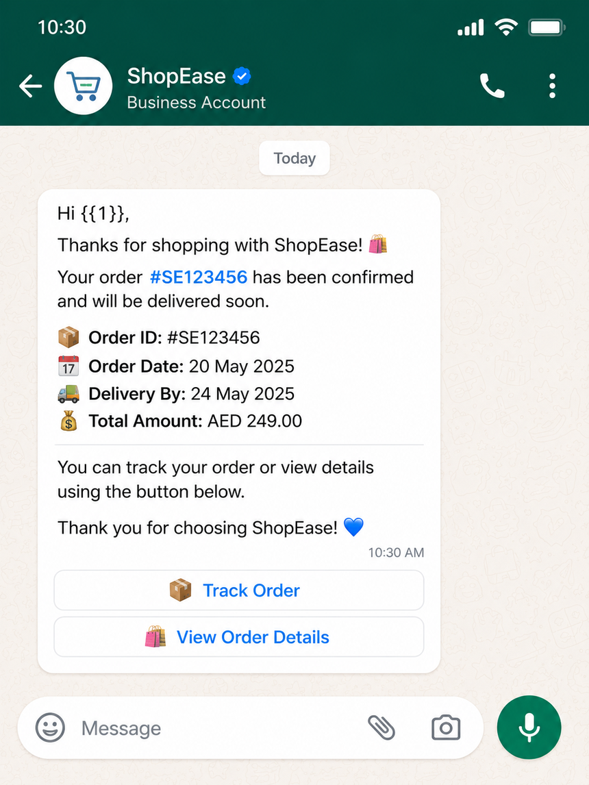 payment remplate for e commerce