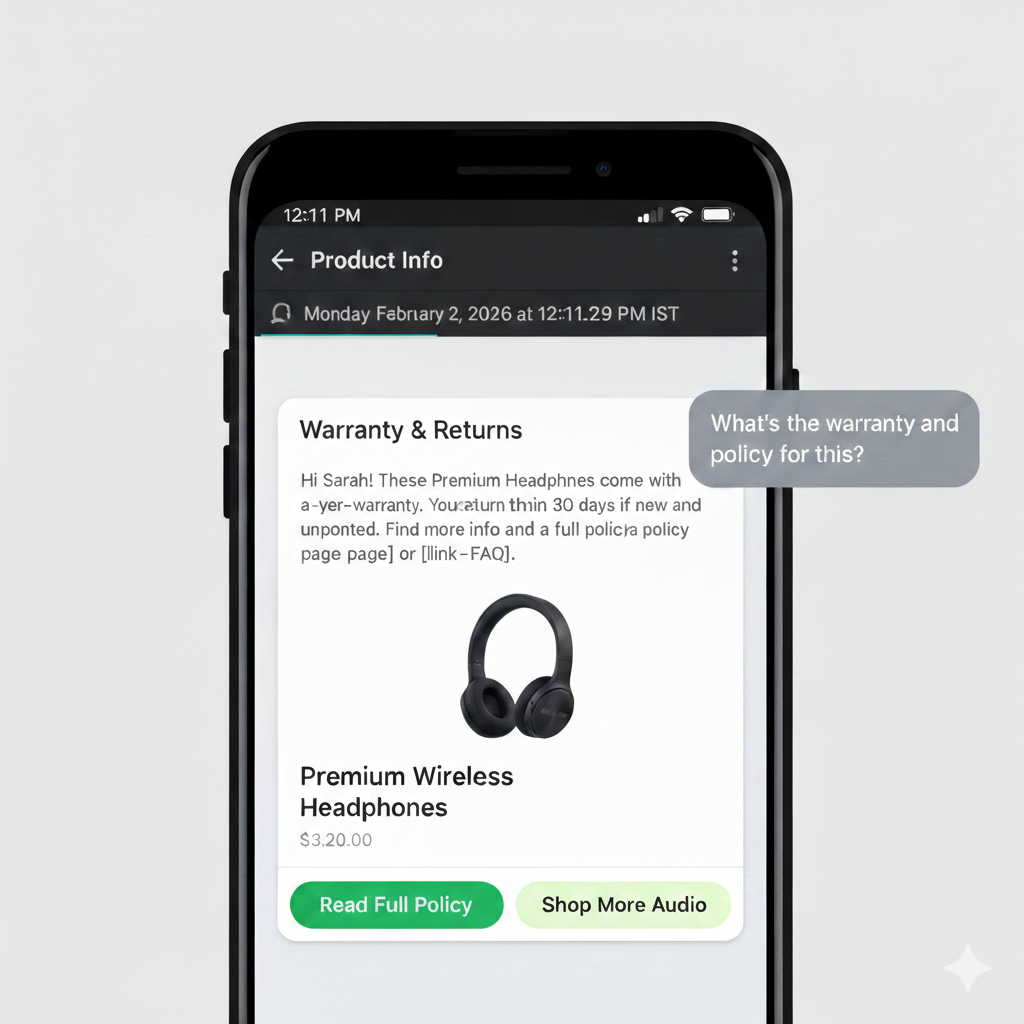 product warranty info