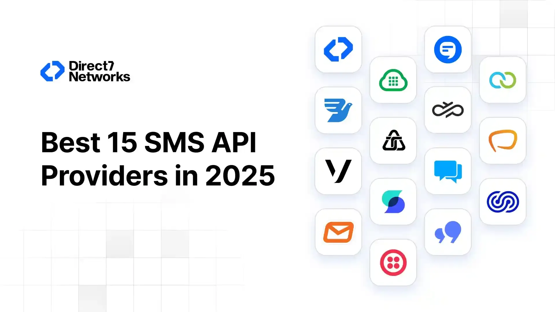 top 15 SMS API Providers in 2025