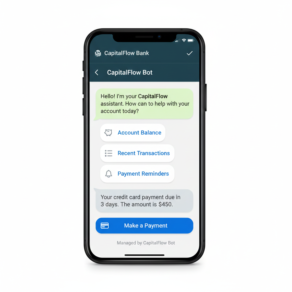 whatsapp chatbot-bankking
