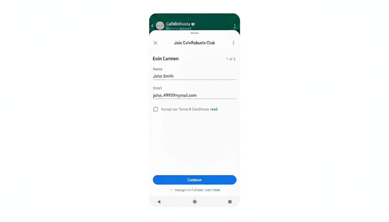 whatsapp flow-lead capure